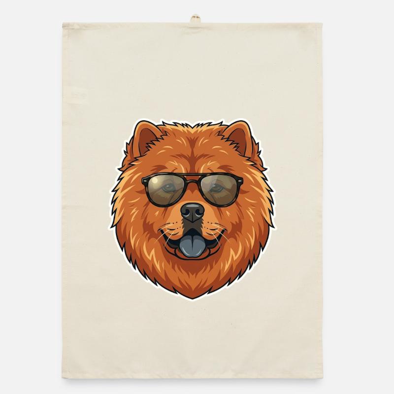 Lunettes de soleil Chow Chow Torchon bio