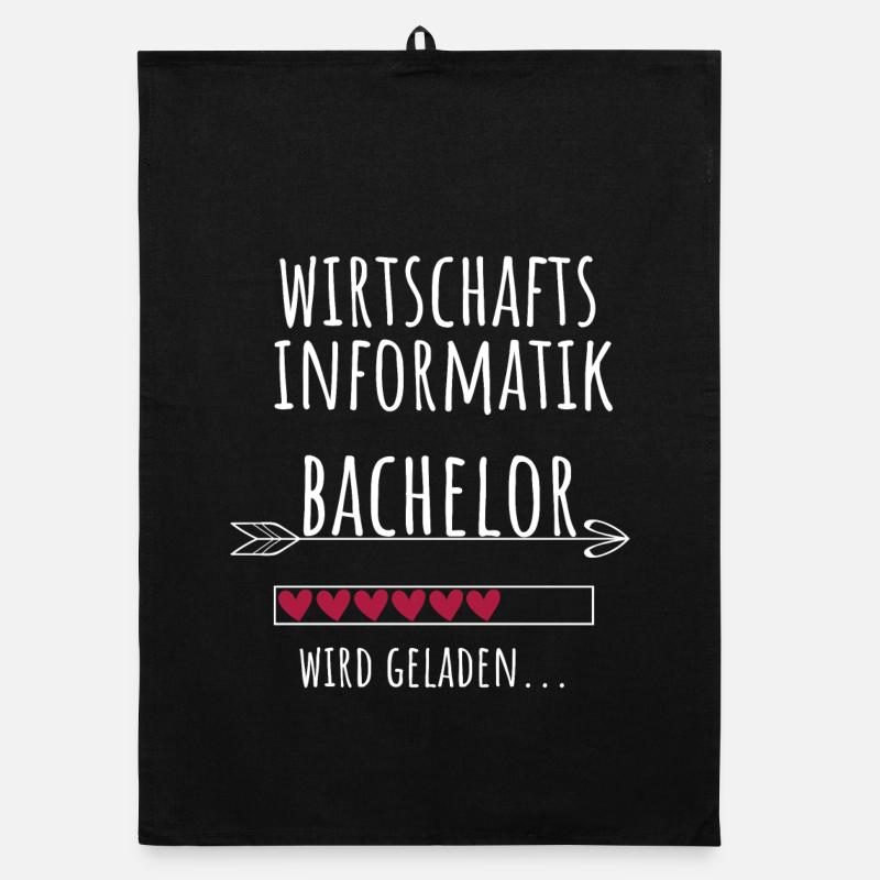 Wirtschaftsinformatik Studium Student Geschenk Organic Geschirrtuch