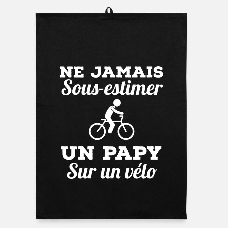 Papy Cycliste Torchon bio