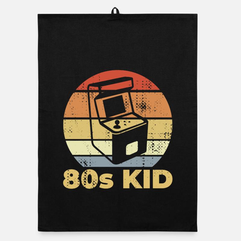Gaming 80s Kid Organic dish towel