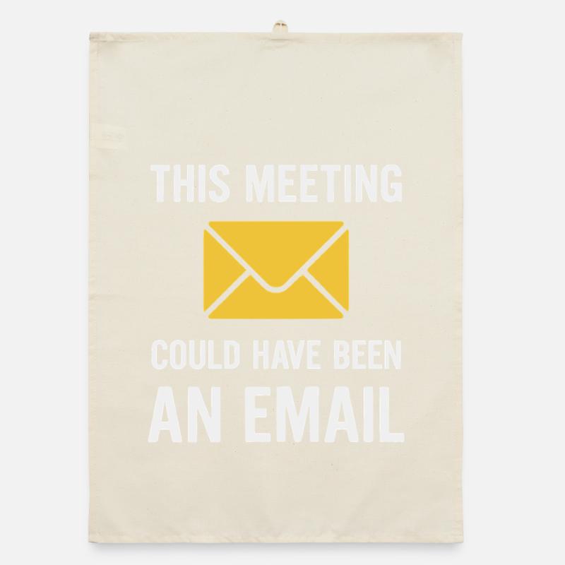 Réunion ou e-mail Torchon bio