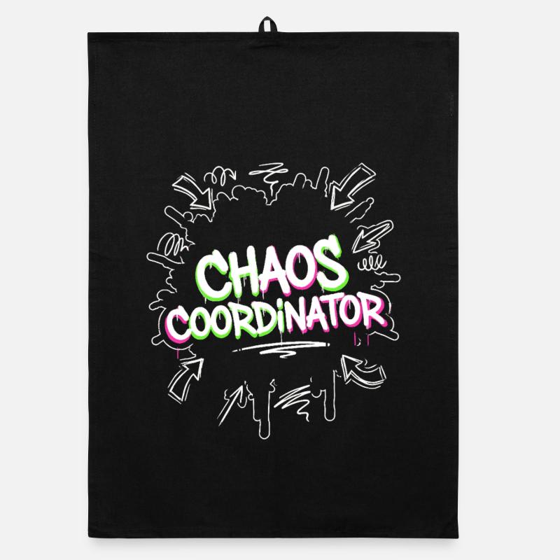 Chaos Coordinator Organic Geschirrtuch