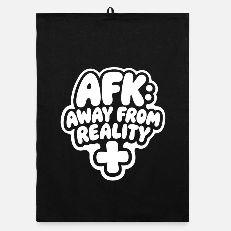 AFK loin de la réalité Torchon bio