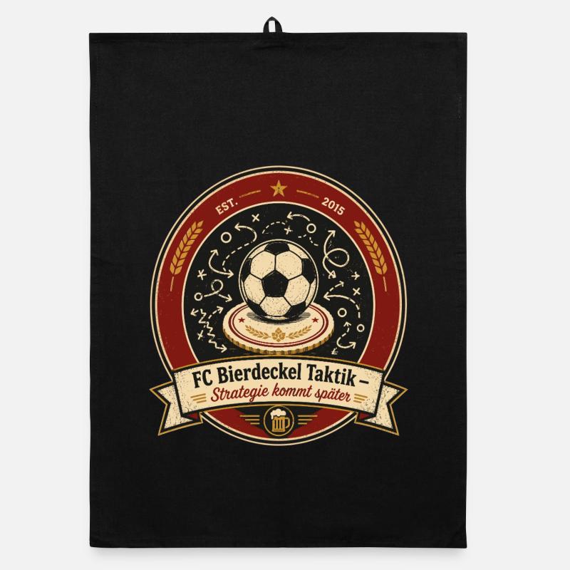 FC Bierdeckel Taktik Organic Geschirrtuch