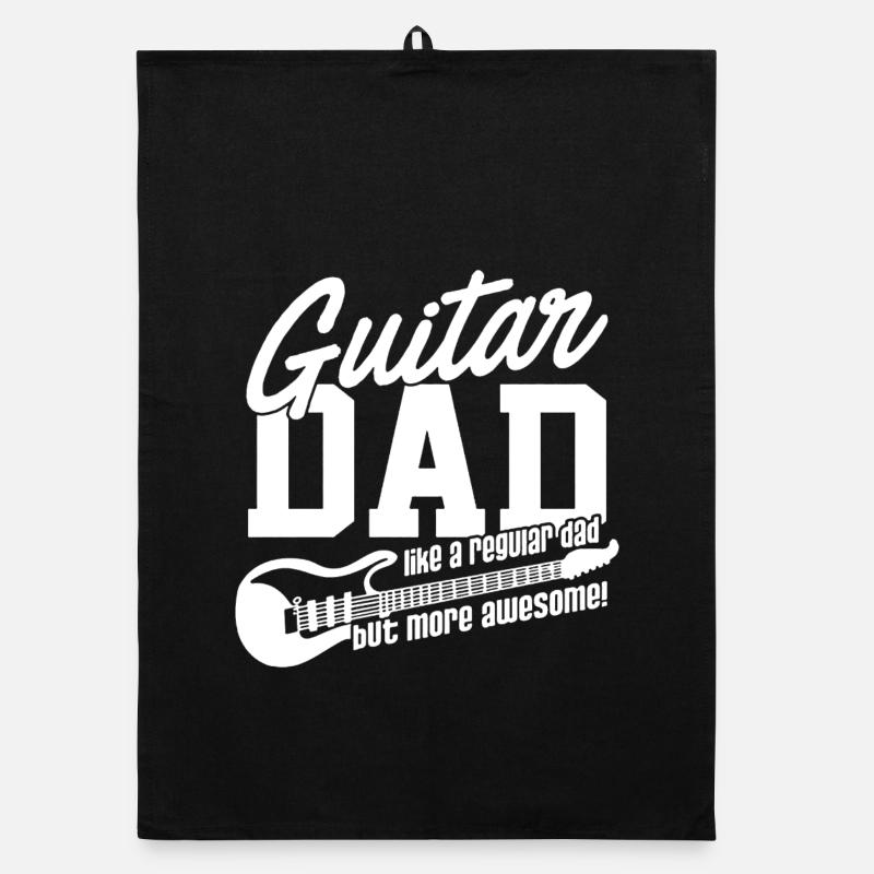 Fantastisches Gitarren-Vati-Hemd Organic Geschirrtuch