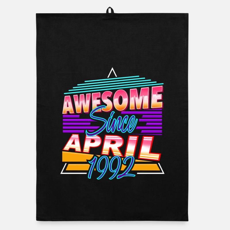 April 1992 Organic dish towel