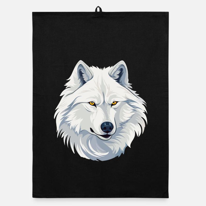White Wolf Organic dish towel