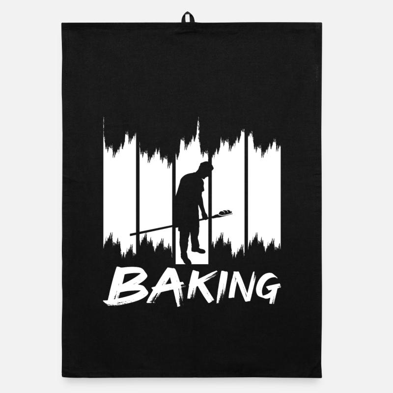 Lustiges Backen Organic Geschirrtuch