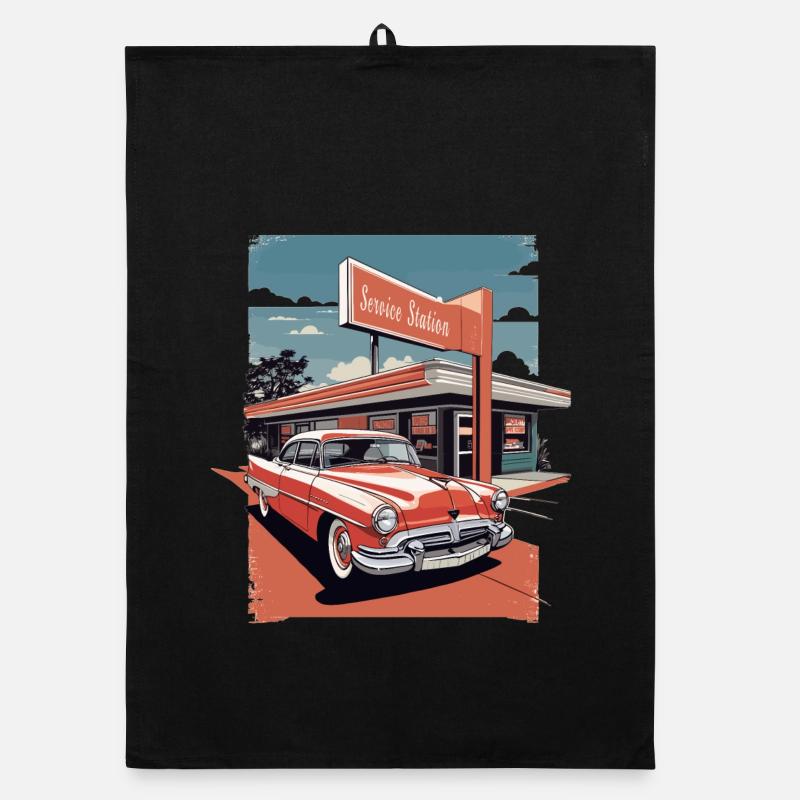 Voitures de collection 1950 Torchon bio