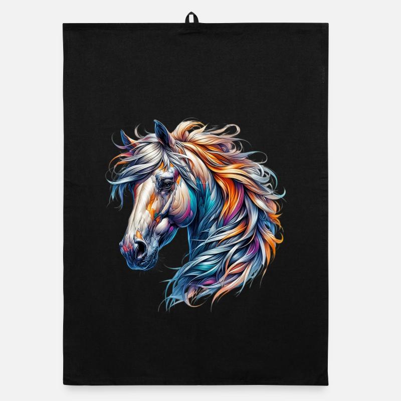 Pferd Organic Geschirrtuch