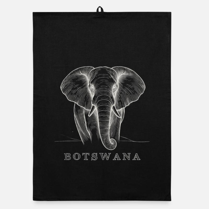 Botswana-Macht Organic Geschirrtuch
