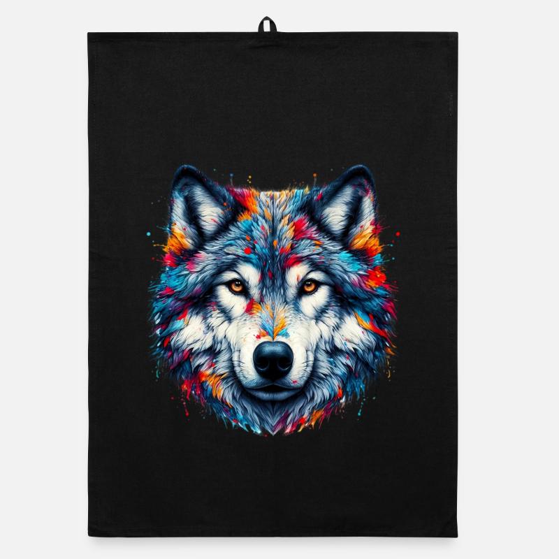 Wolf Organic Geschirrtuch