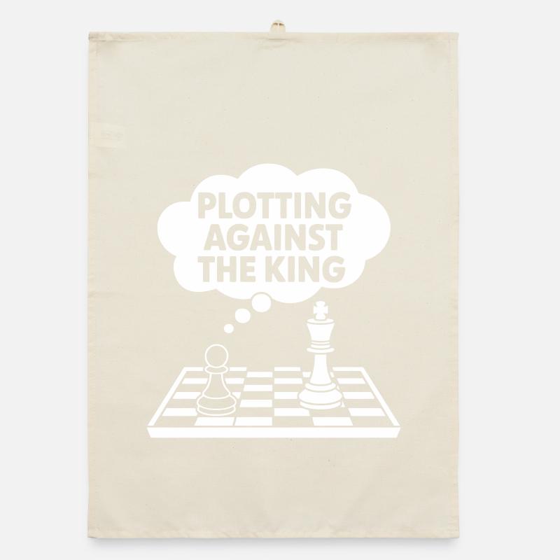 Plotting Against the King Organic dish towel