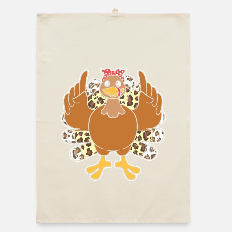 Thanksgiving Mama Mutter Oma Großmutter Organic Geschirrtuch