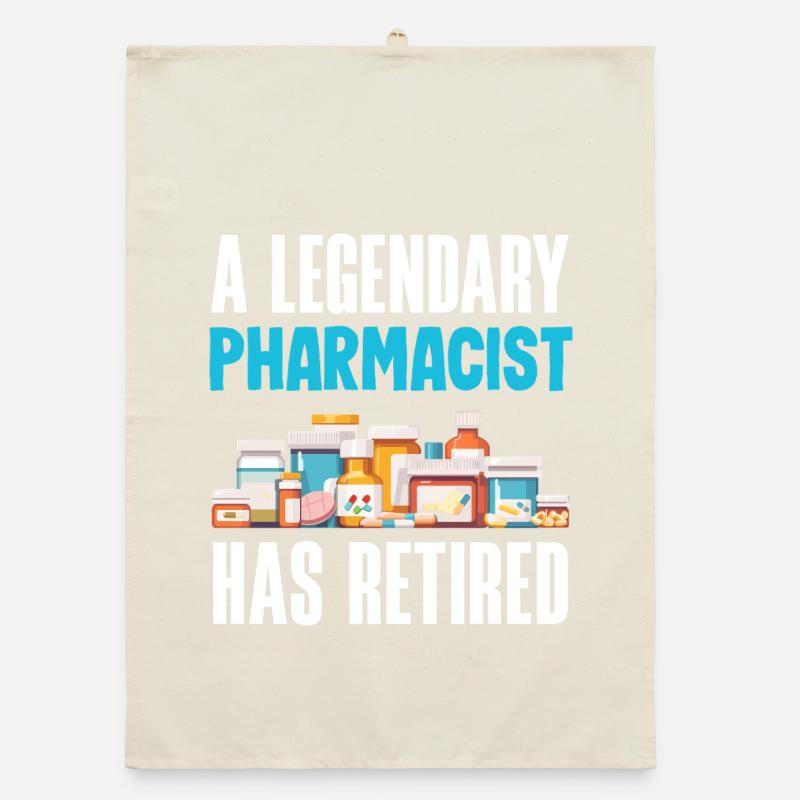 Apotheker Pharmazeutisch-technischer Organic Geschirrtuch