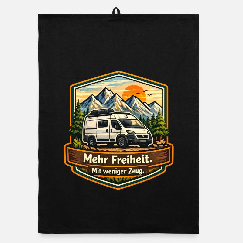 Camping-More Freedom-With Less Stuff-Camper Organic dish towel