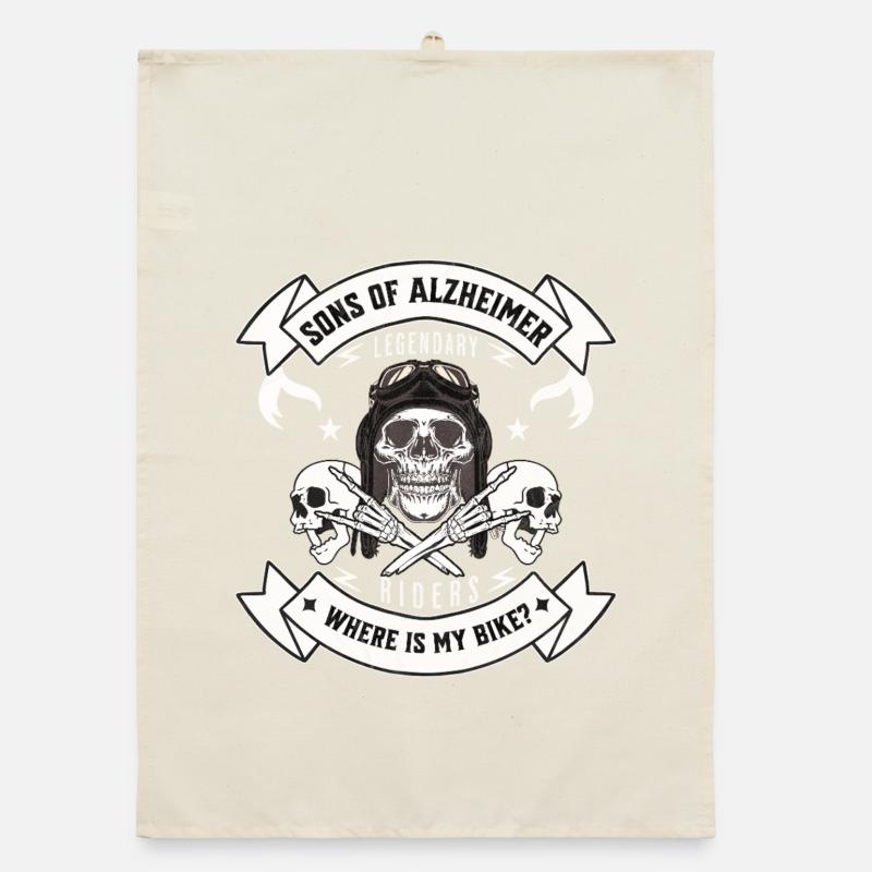 Fils d’Alzheimer. Où est mon vélo ? Torchon bio
