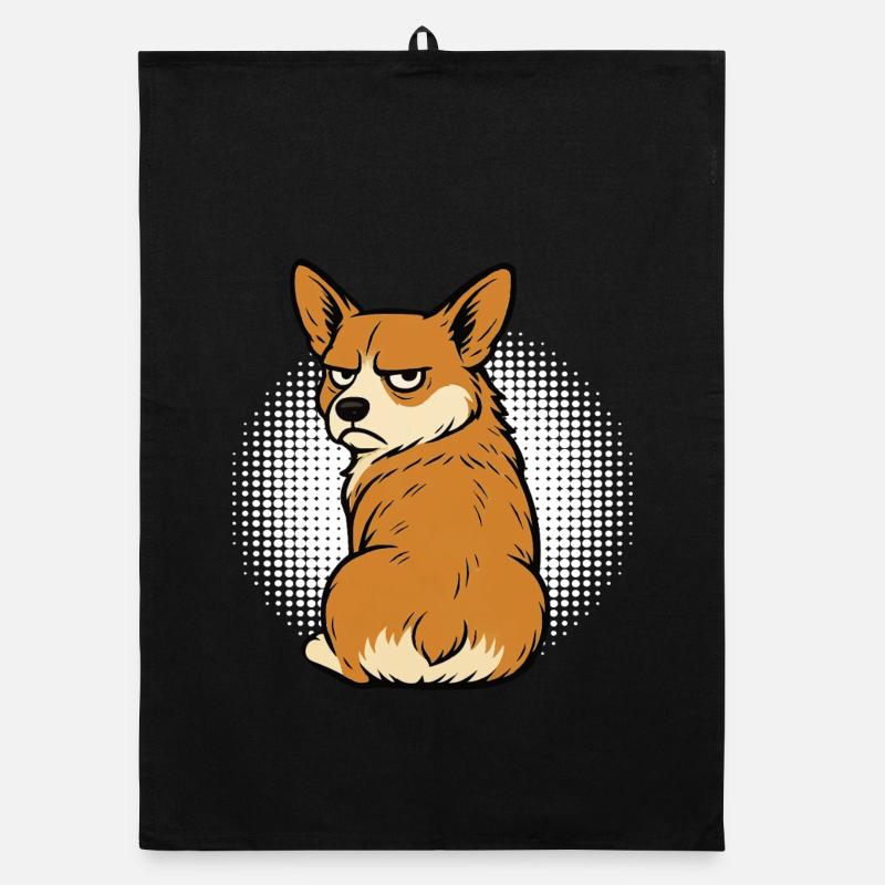 Corgi Corgis Welsh Corgi Propriétaires de Corgi Corgis Torchon bio