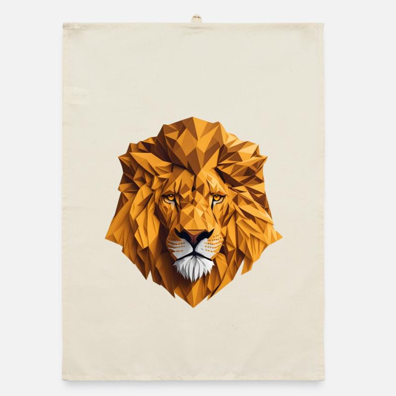 Tête de lion Torchon bio