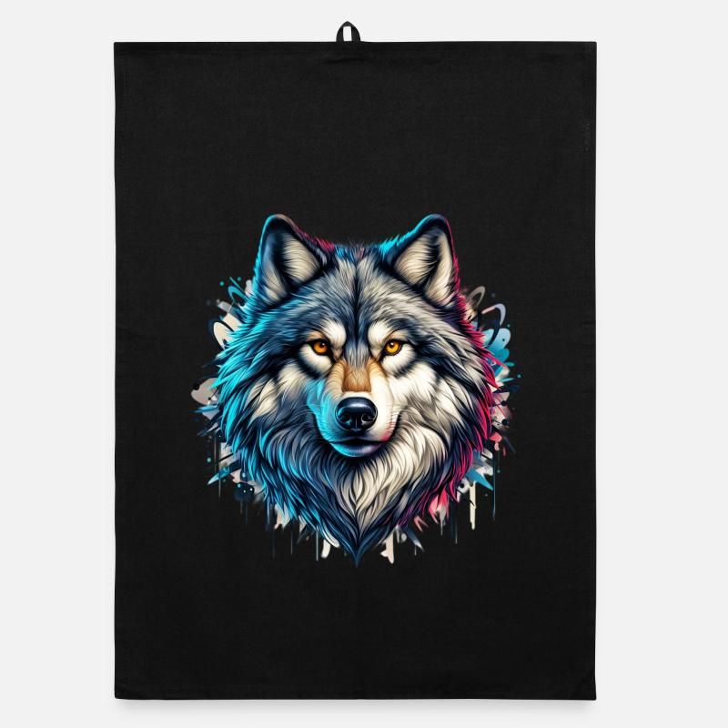 Wolf Organic Geschirrtuch