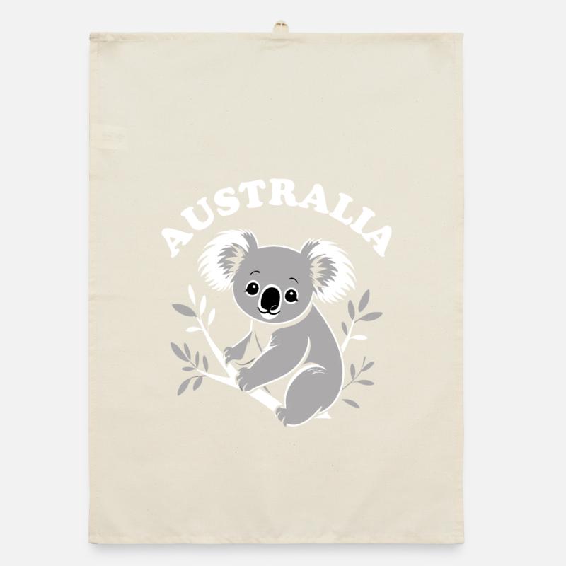 Australie Koala Torchon bio