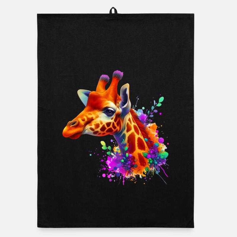 Giraffe Organic Geschirrtuch