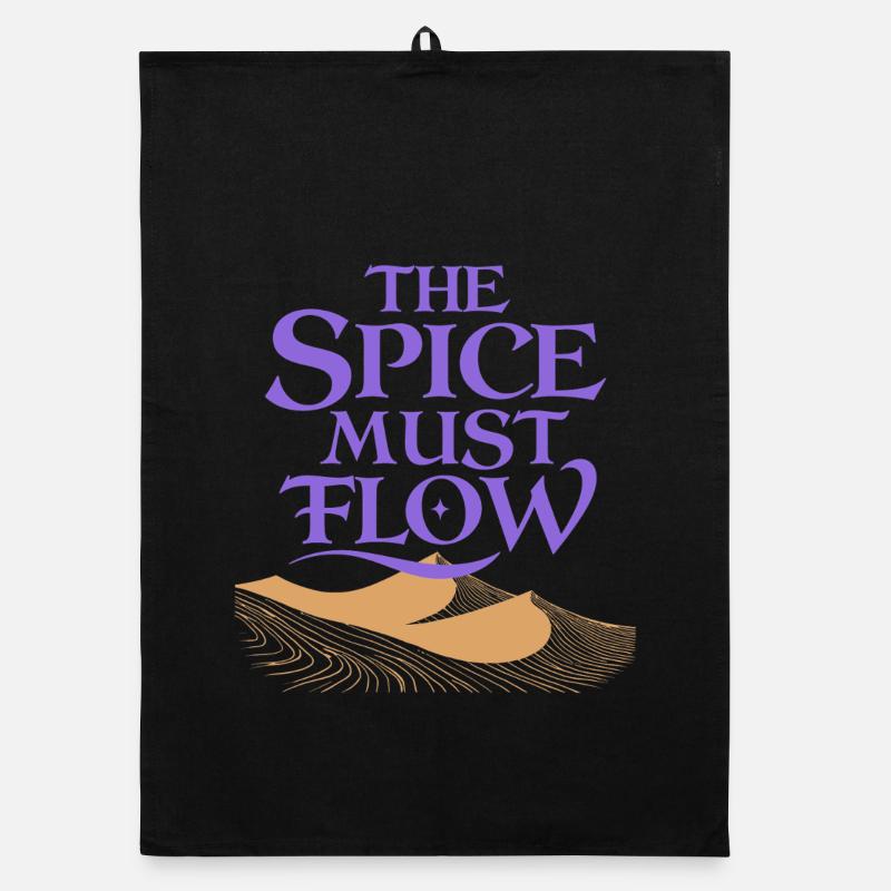The Spice Must Flow Organic dish towel