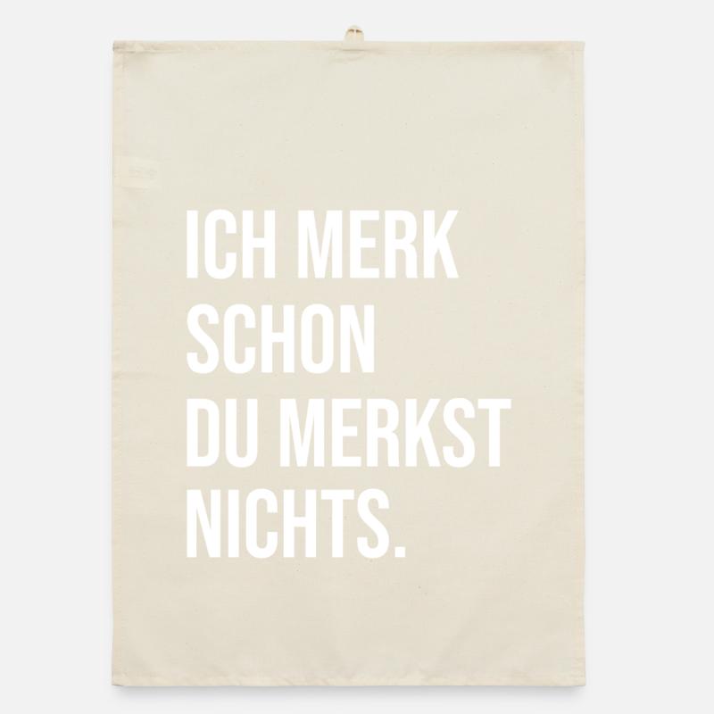 Je remarque déjà que tu ne remarques rien Torchon bio