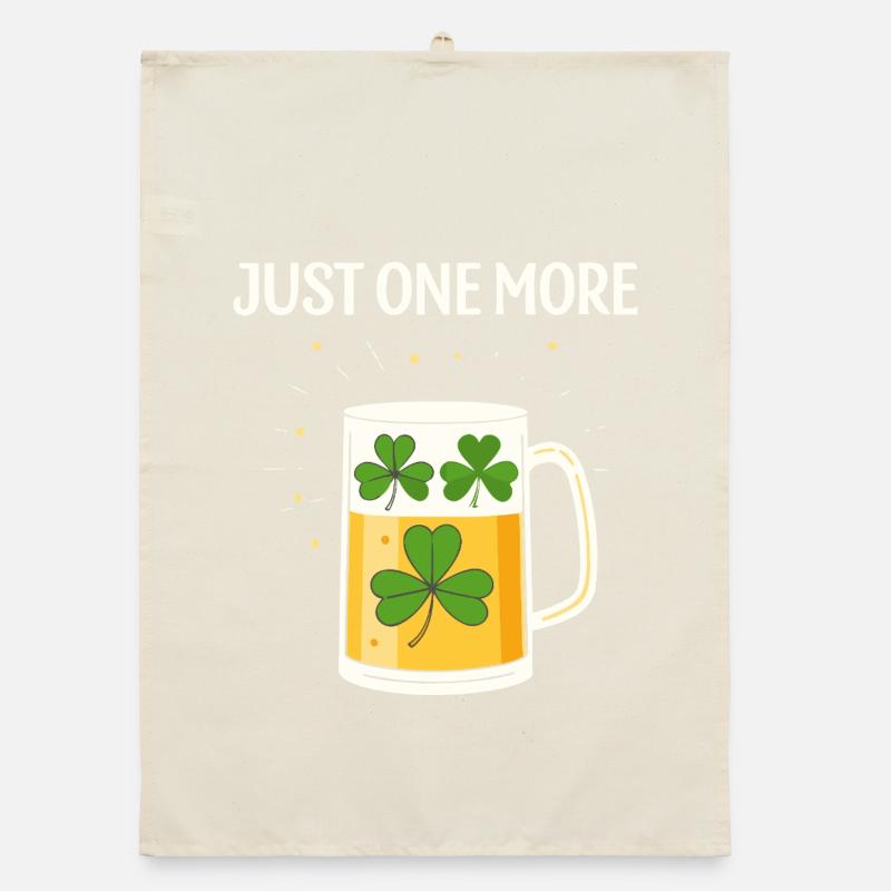 Noch ein Glas Klee Organic Geschirrtuch