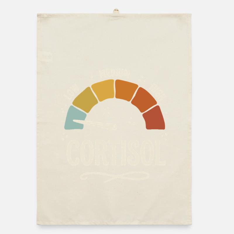 Low cortisol meme Organic dish towel