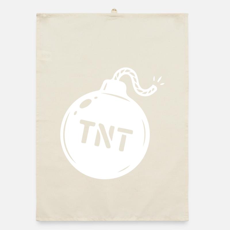 Symbole TNT de la bombe Torchon bio