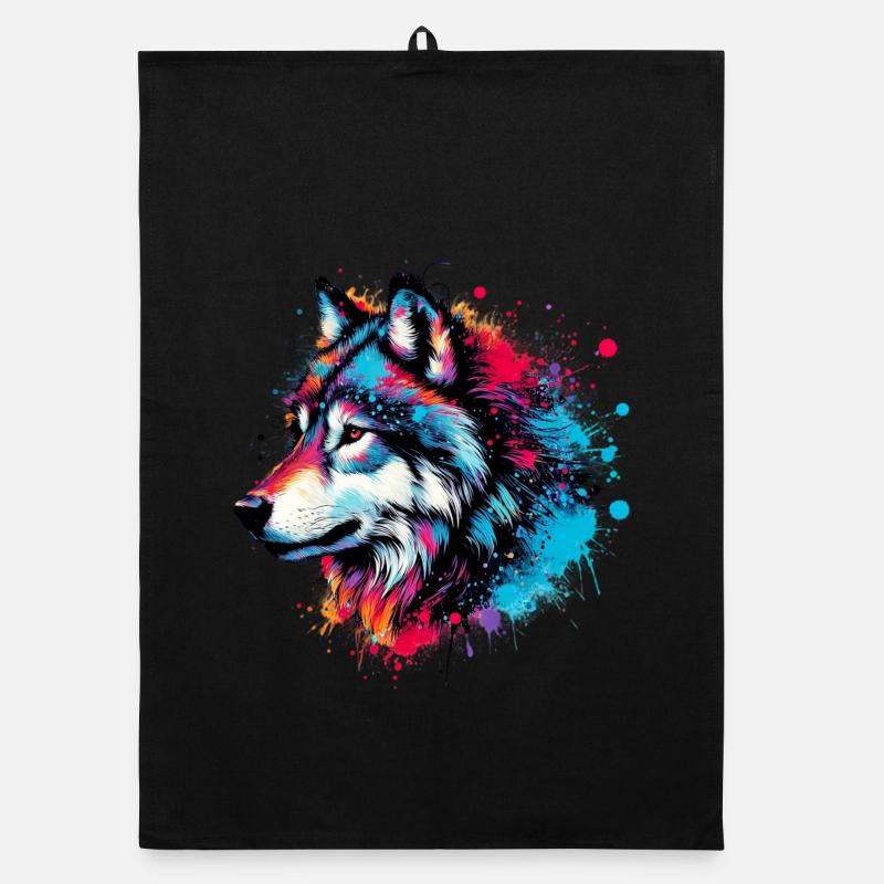Wolf Organic dish towel