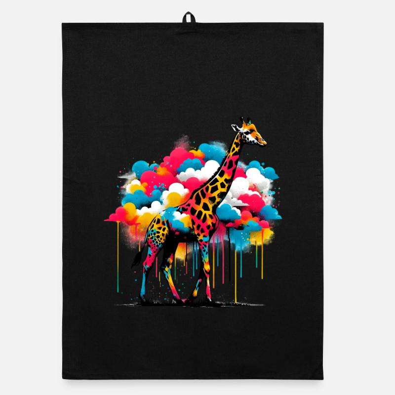 Giraffe Organic dish towel