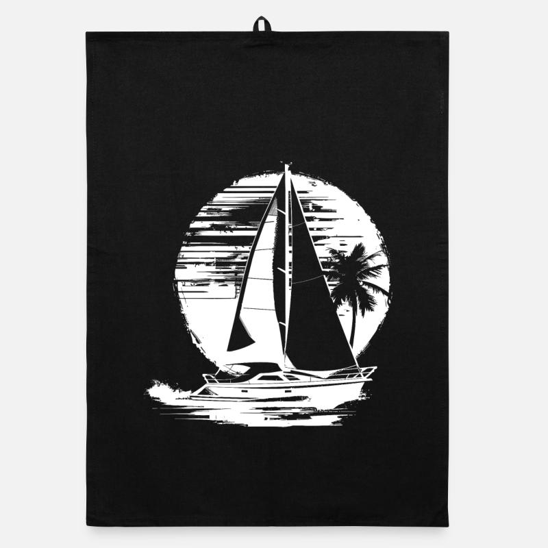 Dessin de voile Torchon bio