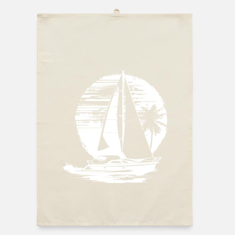 Dessin de voile Torchon bio