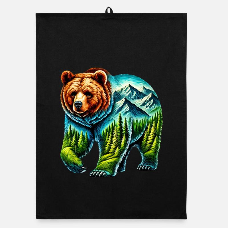 Bär Organic Geschirrtuch