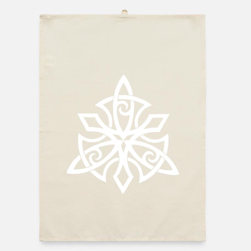 Ailes vikings blanches Torchon bio