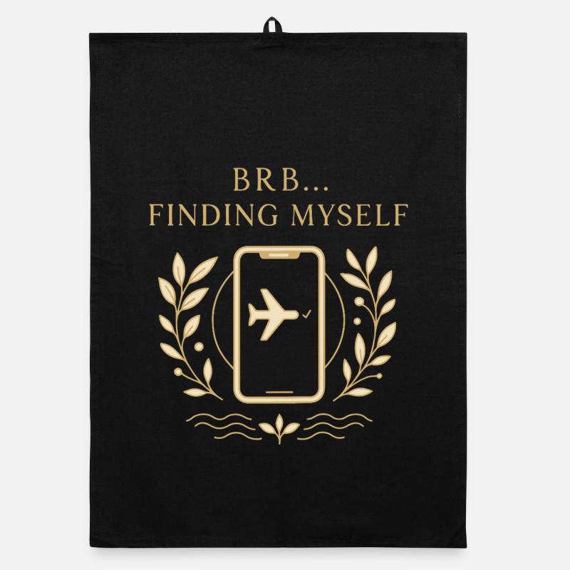 BRB... Tu me cherches Torchon bio