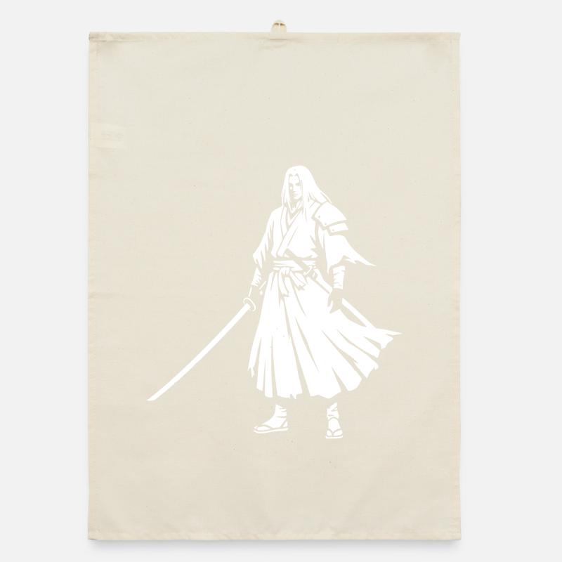 Anime Samurai Warrior Kimono Vector Torchon bio