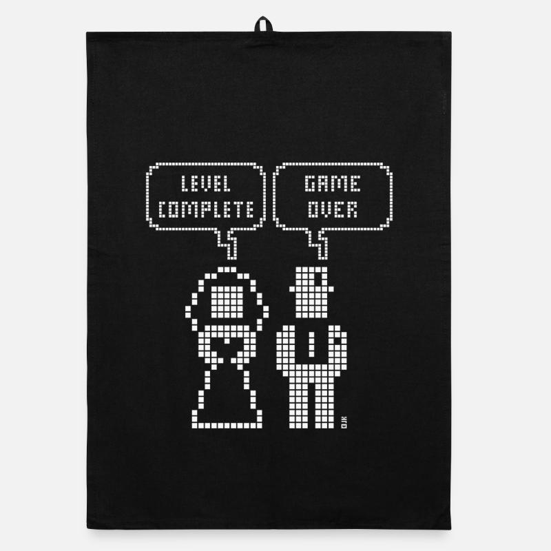Niveau Terminé – Game Over (Mariage Enterrement de Vie de Garçon Pixel W) Torchon bio