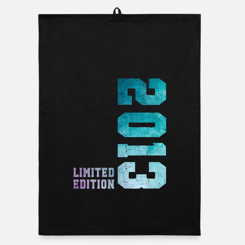 2013 Édition Limitée 13 ans anniversaire Torchon bio