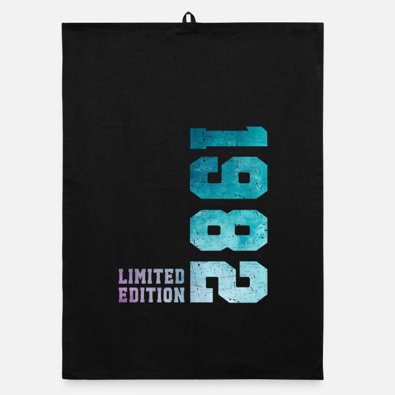 1982 Édition Limitée 44 ans anniversaire Torchon bio