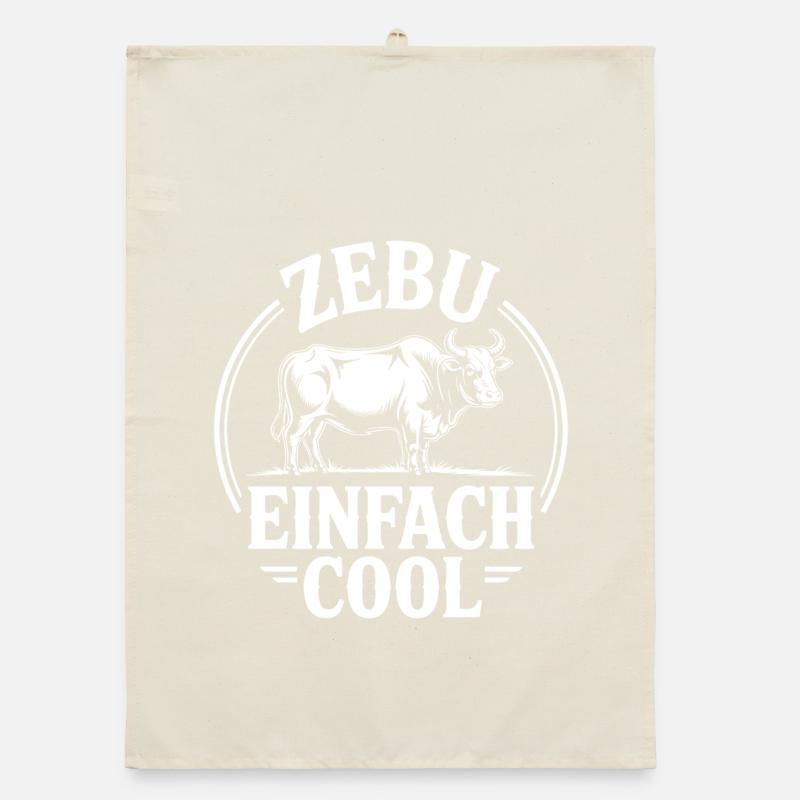 Zebu Einfach Cool Organic Geschirrtuch