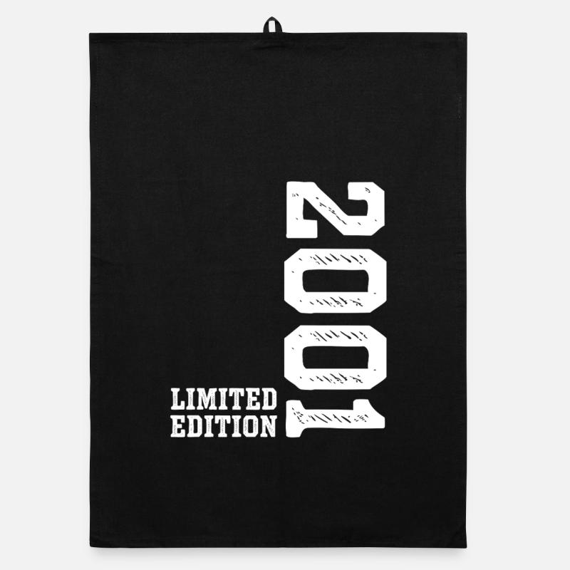 25e anniversaire 2001 Édition limitée Garçons filles Torchon bio