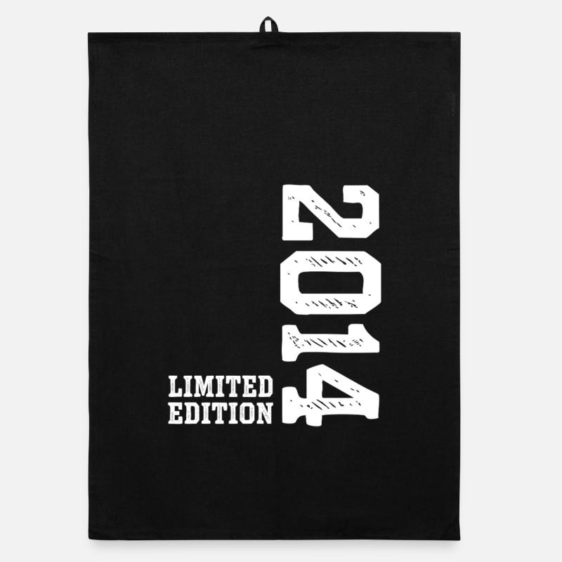 12. Geburtstag 2014 Limited Edition Junge Mädchen Organic Geschirrtuch