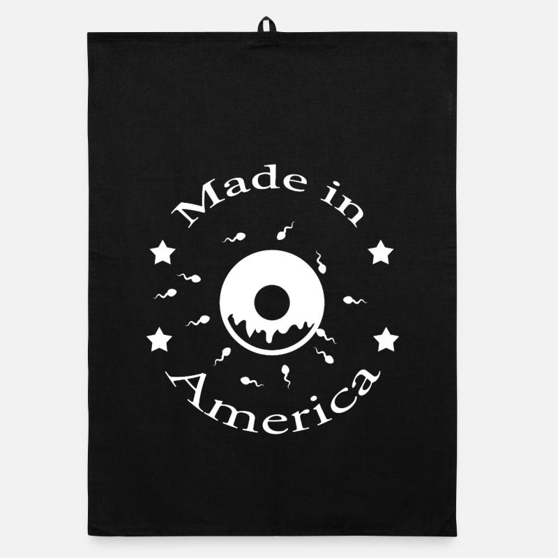 Made in America Organic Geschirrtuch