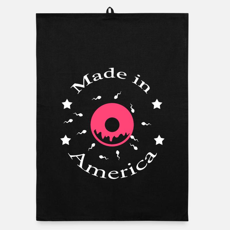 Made in America Organic Geschirrtuch