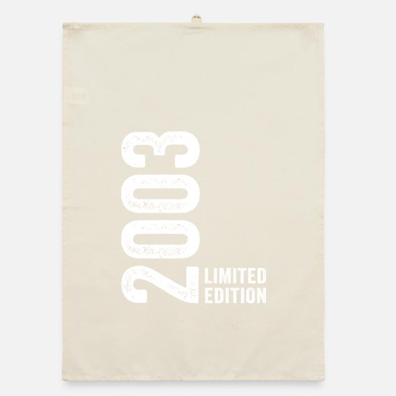 2003 Édition Limitée 23 ans anniversaire Torchon bio