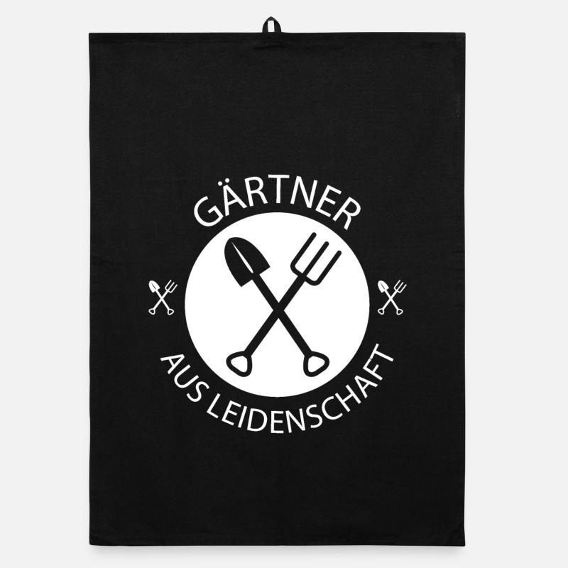gardener garden nature spade fork tools work Organic dish towel