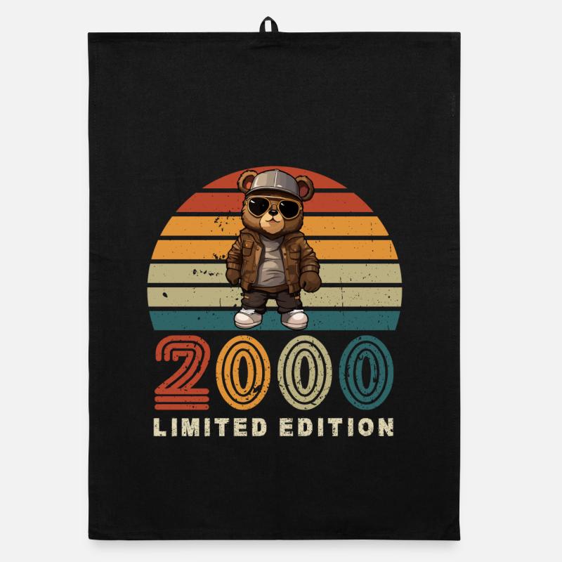 2000 Année de la Construction Anniversaire Édition Limitée Millésime Torchon bio